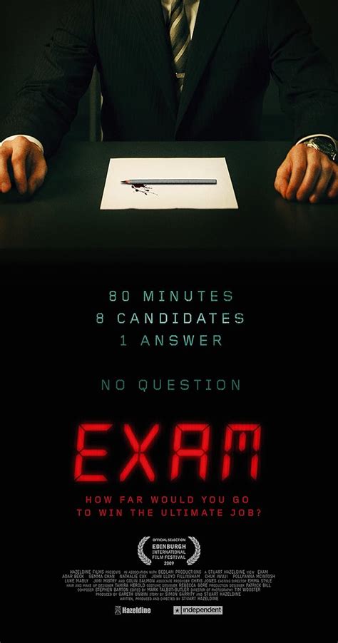Watch Exam (2009) Full HD Movie .